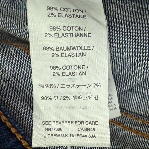 J. Crew Indigo Denim Jean Shorts Women’s Size 28 - Picture 9 of 9